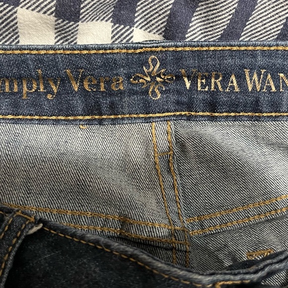 Vera Wang women's jeans size 8P - Picture 3 of 4